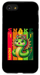 Coque pour iPhone SE (2020) / 7 / 8 Nouvel An chinois du serpent vert 2025 Zodiaque Lunaire