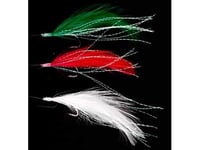 R.T. Rig3 Mackerel Feathers Mixed Colour/Flashabou 3 #2 Silv