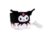 Hello Kitty Cubeez Kuromi 10cm – Perfectly Cubed Plush Toy for Stacking and Displaying, Soft Memory Foam for a Squishy Feel, for Hello Kitty Fans and Collectors