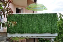 Haie Artificielle/Brise Vue Pour Balcon, Aspect Sapin, 300x150cm