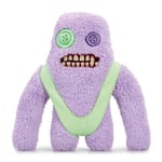 Fuggler FuggGlow Sasquoosh 22cm Purple Monster Plush Figure Glow In Dark New