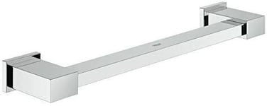 NEW GROHE 40514001 Essentials Cube Grip Bar 340 Mm StarLight Chrome Finish UK S