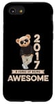 Coque pour iPhone SE (2020) / 7 / 8 Ours en peluche original Awesome 8e anniversaire garçon fille 2017