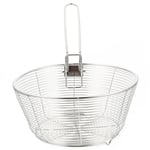 fry basket Stainless Steel Frying Basket Chip Fryer Presentation Handle Deep