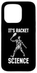 Coque pour iPhone 15 Pro It's Racket Science - Jeu de tennis amusant