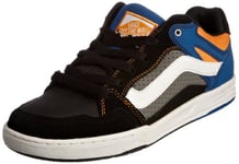 Vans Junior Desurgent Black/Blue/Orange Fashion Sports Skate Shoe Vmay0Ze 13 Child UK