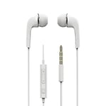 d-power Ecouteurs S3 Intra-auriculaire filaires Prise Jack (1,2m) - Blanc