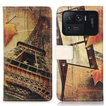 Hülle® 3D Relief Patterns Flip Wallet Case Compatible for Xiaomi Mi 11 Ultra (Pattern 2)