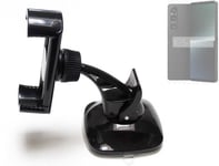 For Sony Xperia 1 V smartphone Holder car mount windshield stand