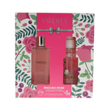 Yardley English Rose 50ml Eau de Toilette, 50ml Body Mist Gift Set for Women