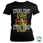 Hybris Strike First - Hard No Mercy Organic Girly Tee (S,Black)