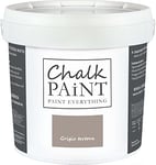 Chalk Paint Everything® Grigio Tortora (Dove Grey) – 5 l Water-Based Chalk Paint for Shabby Chic Furniture, Décor, and Upcycling Projects – Non-Toxic, Easy to Apply