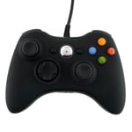 Manette Microsoft Xbox 360 Controller For Windows Filaire Noir Microsoft Pour Pc, Microsoft Xbox 360