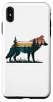 Coque pour iPhone XS Max Loup Randonnée Chasse Plein Air Camping Forêt Homme Femme Loup