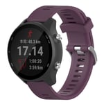 Garmin Forerunner 245 silikoninen kellonauha - Tumma Violetti