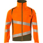 JAKKE,5XL,HI-VIS ORANGE/MOSGRØ