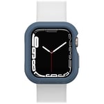 OtterBox All Day Bumper pour Apple Watch Series 9/8/7 - 41mm, Antichoc, anti-chute, élégant étui de protection Watch, protège l'écran et les bords, Bleu/Gris