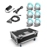 Cameo DROP B4 TOURING SET 2 WH 6 x CLDROPB4 in Charging Flight incl PSU