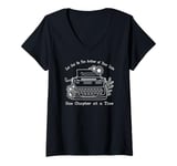 Womens Let God Be The Author Of Your Life - One Chapter At A Time V-Neck T-Shirt