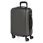 ITACA - Valise Cabine 55x40x20, Valise Cabine, Valise À roulettes, Valise Roulette, Valise Rigide, Résistant, Légère 71150, Anthracite