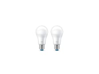 WiZ - LysPærer Smart Color 8,5W 806lm 2200-6500K RGB 2-pack E27