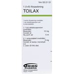 Toilax Enterotablett + rektalsuspension 5 mg + 10 mg/5 ml 1 styck