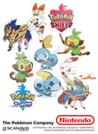 Pokemon Sword and Shield Stickers (Nintendo Switch)