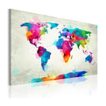 Tavla Arkiio Map Of The World An Explosion Of Colors