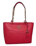 Guess Landon Tote, Sacs portés épaule femme, Rouge (Red)