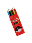 LG-Imports Colored pencils Pirate 6 pcs. (Assorted)