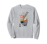 Japanese Ramen Bowl with Chopsticks, For Real Noodle Lovers Sweatshirt