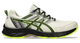 Chaussures trail asics gel venture 9 beige noir jaune homme