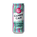 Candy Can, Cotton Candy, Fizzy Drink, Nostalgic American Soda Flavours, Sugar Free, Sparkling Pop Single Can 1 x 330ml