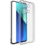 Xiaomi Redmi Note 13 4G - IMAK 5 series gummi cover - Transparent