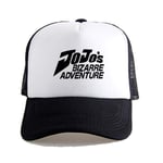 ZXXFR Unisex baseball cap anime jojo's bizarre adventure adjustable size sport outdoor running casual classic sun cap lightweight breathable soft