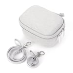 Pour Animaux De Compagnie,Étui Rigide,Compatible Avec Bitzee,Jouet Coule,Oligshell Numérique,Machine De Jeu Pour Animaux De Compagnie Virtuels - Type Light Grey Hard Case