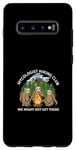 Coque pour Galaxy S10+ Mycologist Hiking Club We Might Not Get There Paresseux