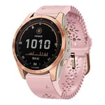 För Garmin Fenix 7s / 6s / 5s Quick Release Spets Silikon Watch Band Pink