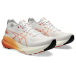 Asics Femme Gel-Kayano 31 Sneaker, Blanc délavé Orange, 42 EU