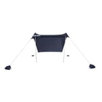 Sport-Brella Sol-Breeze Shelter, auvent d'ombrage pour Les Conditions de Brise, Conception sans Mur, Installation/réduction Rapide, Angle et Couverture Personnalisables,Midnight Blue