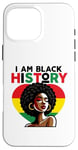 iPhone 16 Pro Max I Am Black History Month Love Strong Beautiful African Woman Case