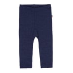 Joha leggings i ull/silke til baby og småbarn, navy