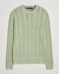 Polo Ralph Lauren Cotton Cable Pullover Greenstone