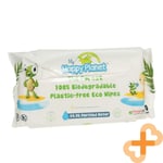 AQUAINT HAPPY PLANET Les lingettes écologiques sans plastique 100 % biodégrad...