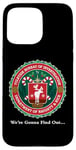 iPhone 15 Pro Max Christmas Yuletide Holiday Bureau of Investigation Deer Seal Case