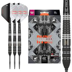 Target Darts Unisex Rvb 95 X Echo 95% Tungsten Swiss Point Set Steel Tip Darts, Black and Grey, 21G UK