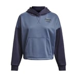 Women's Under Armour Armour Fleece Pullover Hoodie in Purple