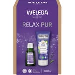 Weleda Collection Lavendel Presentförpackning Relax Aroma Shower Relax 200 ml + Lavendel Relaxing Care Oil 50 ml 1 Stk. (135,00 kr / 1 st.)