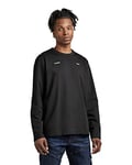 G-STAR RAW Men's Lightweight Sweatshirt, Black (dk black D21567-D136-6484), M