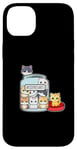 Coque pour iPhone 14 Plus Cat Antidepressant Serotonin Booster T-Shirt.